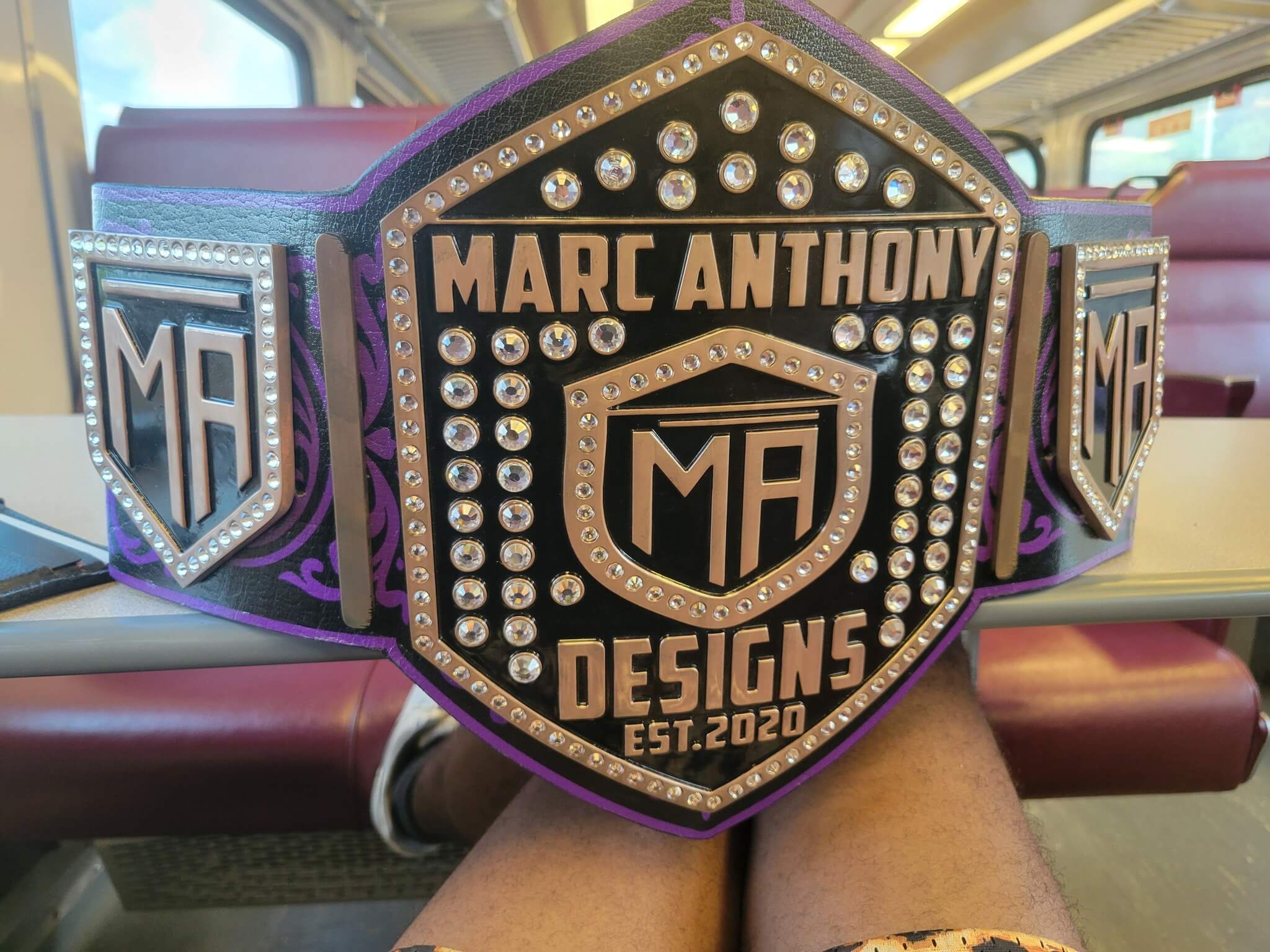 Marc Anthony Designs champion belt